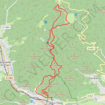 Molkenrain GPS track, route, trail