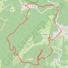 Monoblet - Les Jumelles - variante GPS track, route, trail