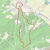 Hameau et vignobles - Pouillé GPS track, route, trail