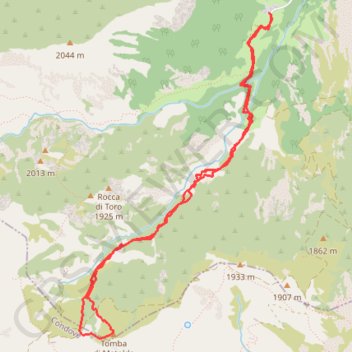 Tomba di Matolda GPS track, route, trail
