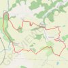 Cuq / Fals, un circuit de randonnée en Gascogne - Pays de l'Agenais GPS track, route, trail