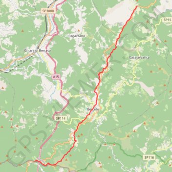 VFS - IT21 - Cassio - Passo della Cisa GPS track, route, trail
