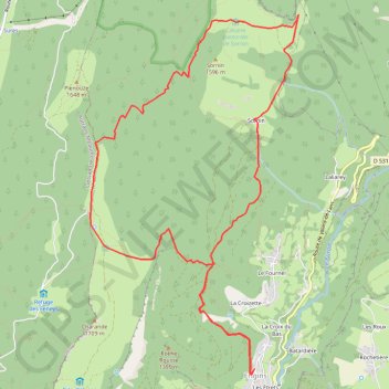 Circuit Molière -Sornin GPS track, route, trail