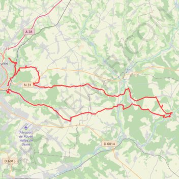 Tracé actuel: 11 FEV 2023 09:56 GPS track, route, trail