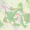 Chaumes en Brie, circuit GPS track, route, trail