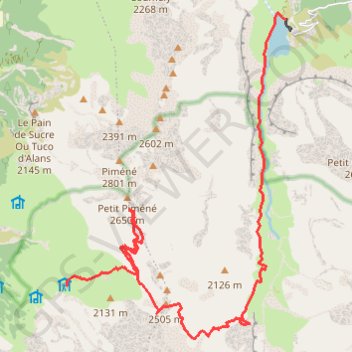 Gavarnie J1 GPS track, route, trail