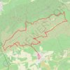 Tournissan les terres rouges 15kmet 462m d+ GPS track, route, trail