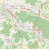 Rando dans le lunévillois (Lunéville) GPS track, route, trail