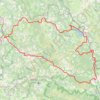 Tour de Margeride (Lozère) GPS track, route, trail