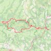 Saint-Geniez-d'Olt (34min) - Vallée du Lot (67km, D+1036m) GPS track, route, trail