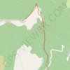 Bec Pointu - par le Col de la Croix GPS track, route, trail