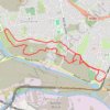 La Chaîne des terrils de Dampremy à La Docherie GPS track, route, trail