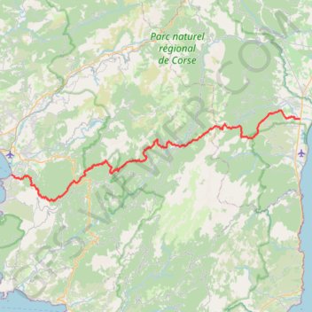 Mare a Mare Centre GPS track, route, trail