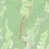 Engins plateau de Sornin GPS track, route, trail
