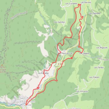 Parcours du 08/07/2023 18h36 GPS track, route, trail