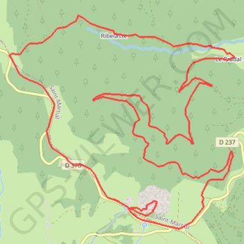 Gerbier des Joncs GPS track, route, trail