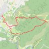 Rando vallon pont d'arc GPS track, route, trail