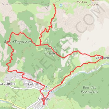 Col de Bramousse par le sentier des Aiguillettes GPS track, route, trail
