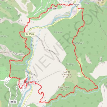 Saint Jean de la Riviere GPS track, route, trail