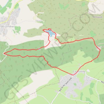 Pic Saint-Loup - Cazevielle GPS track, route, trail