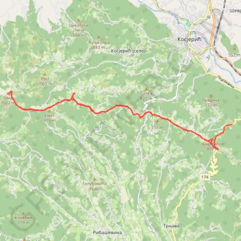 Trenutna trasa: 12 SIJ 2020 08:22 GPS track, route, trail