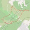 Kirbon-ermittage Saint jean du puy GPS track, route, trail