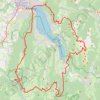Grand tour du lac d'annecy GPS track, route, trail