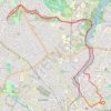 Circuit Cens Erdre Jardin des plantes GPS track, route, trail