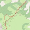 Traversée Pommier - Giarons - Cluots de Roubion GPS track, route, trail