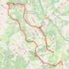 Traversée du Dévoluy en 2 jours GPS track, route, trail