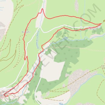 Besse - Sentier découverte GPS track, route, trail