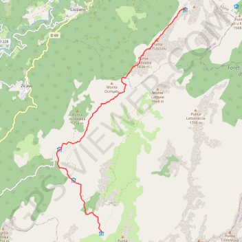 Croce-Usciolu GPS track, route, trail