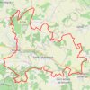 Rouillac 47 kms GPS track, route, trail