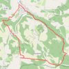 Circuit Saignon Plateau des claparèdes GPS track, route, trail