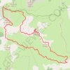 Tête de Rigaud et Dôme de Barrot depuis Rubi GPS track, route, trail