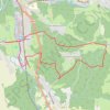 Circuit pédestre à Etival Clairefontaine, Vosges GPS track, route, trail