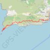 Corse du sud, Ajaccio et la Tour de la Parata GPS track, route, trail