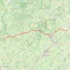 Bourges (18) - Breurey-lès-Faverney (70) - Étape 3 - De La Nocle-Maulaix à Dennevy GPS track, route, trail
