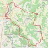 Echebrune 44 kms GPS track, route, trail