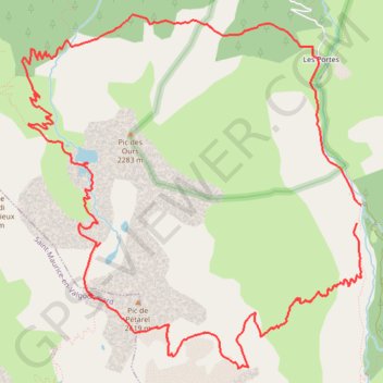 Navett Beranne Petarel GPS track, route, trail
