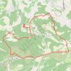 Plateau des Claparèdes - Saignon GPS track, route, trail