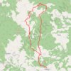 Golija: selo Rudno - Radočelo (vrh Krivača) GPS track, route, trail