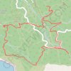 Massif du Cap Sicié - Quicon - Lèque - Montjoie - Roumagnan GPS track, route, trail