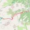 Lac des Mesches - Refuge des Merveilles GPS track, route, trail