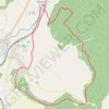 La Bôve et le Côna GPS track, route, trail