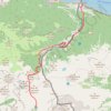 Traversée des Alpes - Étape 1 GPS track, route, trail
