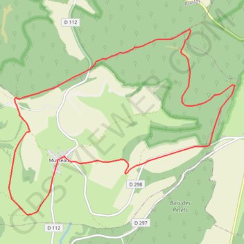 Le Mont Saule - Musseau GPS track, route, trail