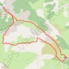 Sommet de Clot Ginoux - Barles (04) GPS track, route, trail