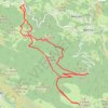 Le Col du Lhéris depuis le Col des Palomières GPS track, route, trail