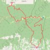 Sommet du Mourre Nègre GPS track, route, trail